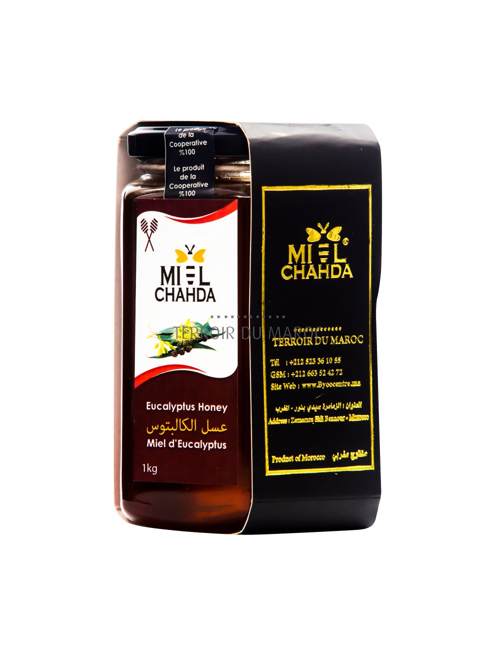 "Découvrez le miel d’eucalyptus 1 kg : pure saveur naturelle et bienfaits authentiques"